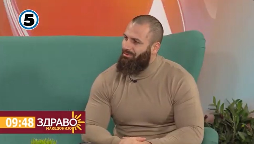 Ивица Јанев – Здраво Македонијо на Канал 5 ТВ – Телесната тежина кај децата и проблеми кои произлегуваат од прекумерна телесна тежина во адолесценција